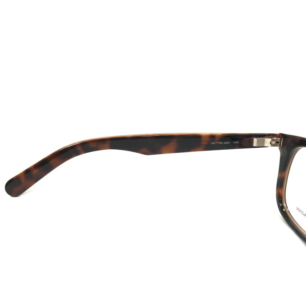 Yves Saint Laurent Eyeglasses Frames YSL2253 YXR Brown Tortoise 51-18-145